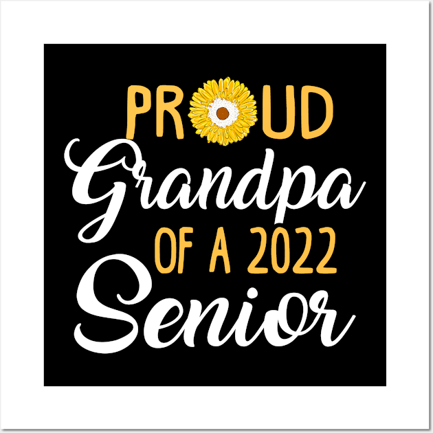 Proud Grandpa of a 2022 Senior Wall Art by KsuAnn